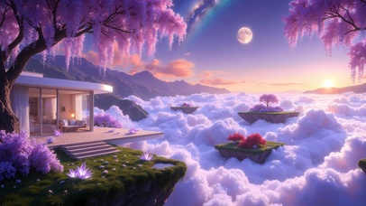 星月浮岛小屋