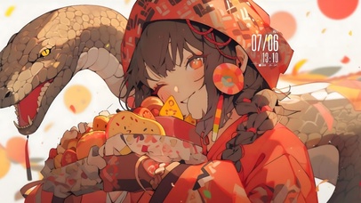 喜庆蛇（非主题）