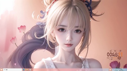 4k宵宫纯欲美少女