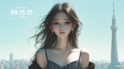 浅夏清纯少女