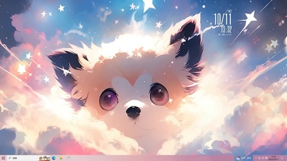 水汪汪的大眼睛