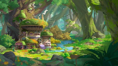 治愈温馨森林小屋