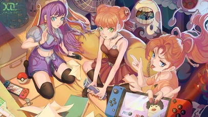 游戏少女的聚会