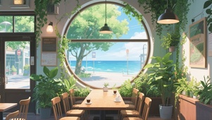 海边咖啡店
