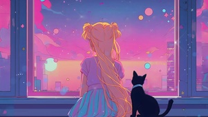 一起看日落