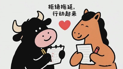 拒绝拖延 行动起来