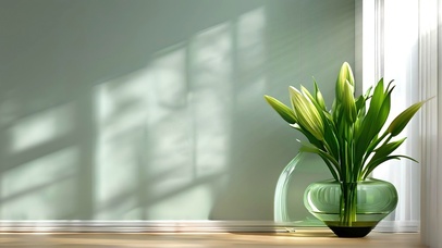 唯美治愈百合花