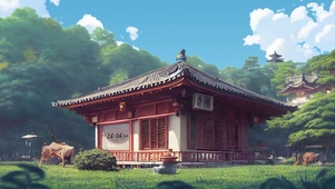 唯美 林中书屋