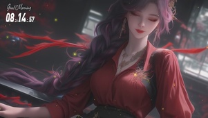她的笑容如春日里盛开的花朵