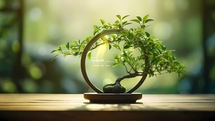 唯美小绿植