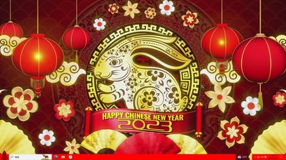 2023兔年好运主题