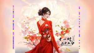 最美红装