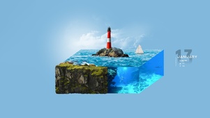 海岸灯塔