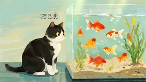 治愈 黑猫