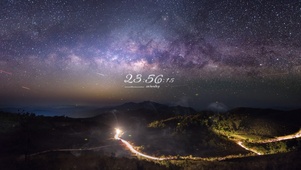山顶星空银河