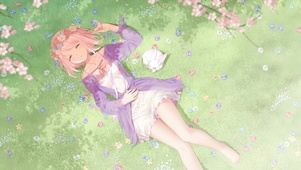 樱花树下