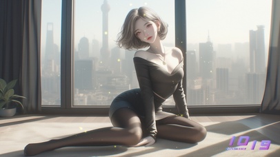 她的气质如同一朵盛开的牡丹