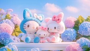 Kitty猫和它的朋友