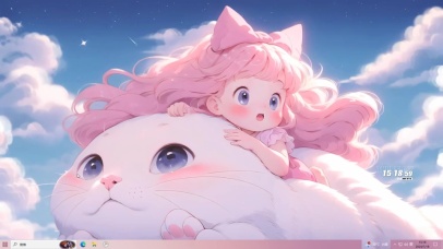 背着女孩去游世界