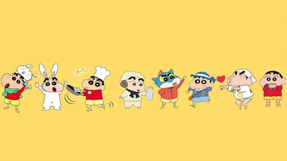 各种各样的蜡笔小新