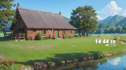 唯美治愈护眼房屋景色