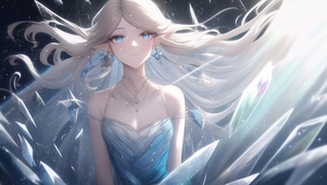 冰晶精灵少女