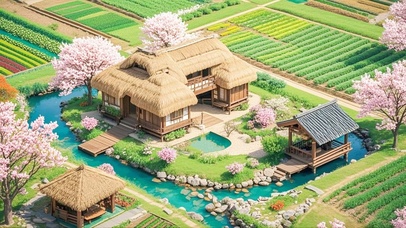 春日桃花源小屋