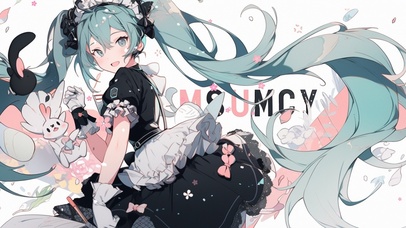 初音未来miku-女仆
