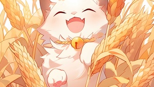 丰收的猫