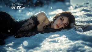 气质如同静谧的湖面