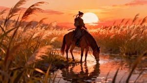 夕阳西下