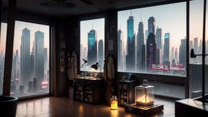 4k 炫酷赛博