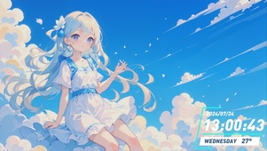 云中的少女