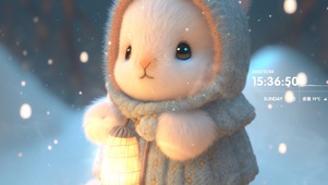 可爱小兔-唯美可爱兔兔
