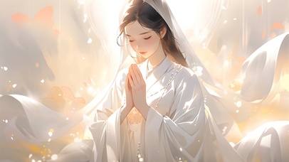 4k治愈小清新佛系少女