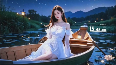 甜美可爱的美女