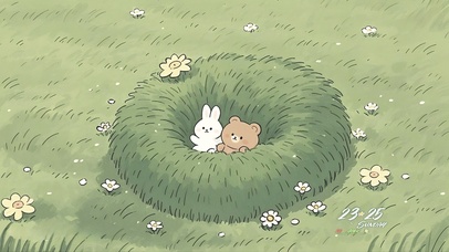 小兔和小熊的秘密基地小窝