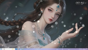 古风神女清漪