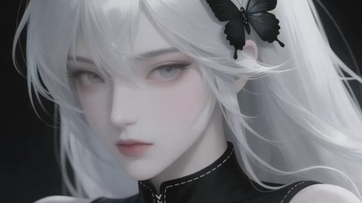 3D梦幻冷艳美女1