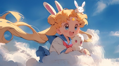 云端可爱美少女