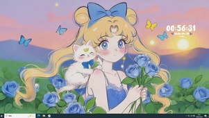 月野兔与猫