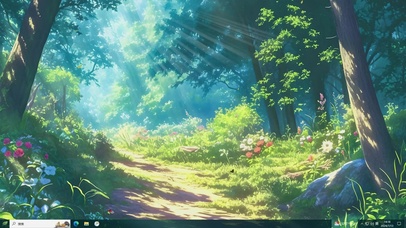 森林唯美壁纸-桌面主题