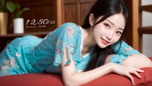 治愈长发女孩