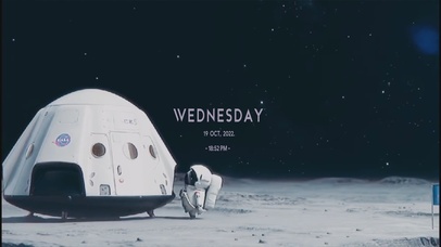 可爱的小宇航员