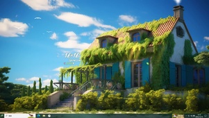 护眼绿植阳光小屋	