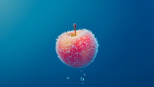 水下红苹果