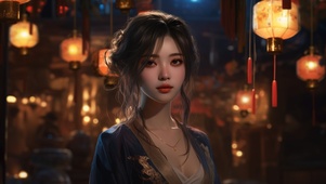 古风美少女