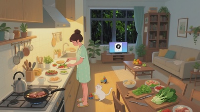 下班后的治愈时光