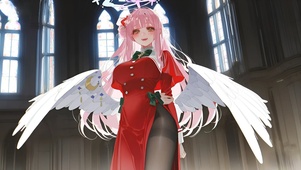 圣园未花-教堂黑丝萝莉