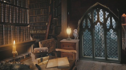 霍格沃茨塔楼自习室